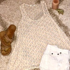 5/25 special Sheer Flowy Multi  Tank